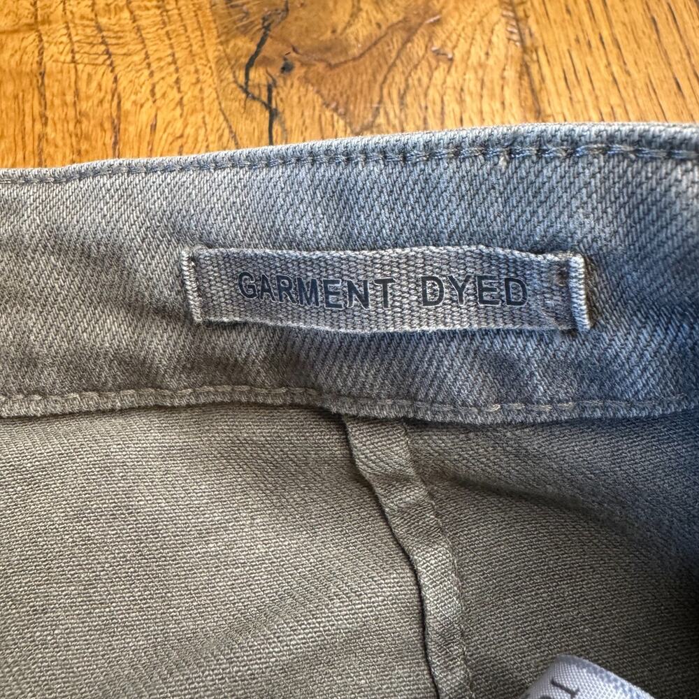 Judy Blue Women's Vintage High-Waisted Cropped Jeans 7/28 Wide Leg Olive Green - Picture 3 of 8